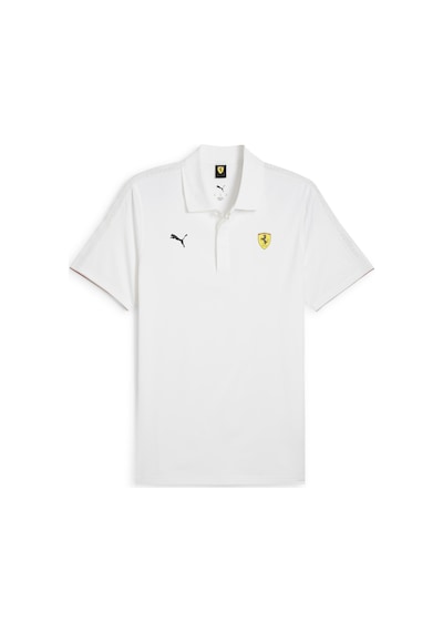 Puma 63018504 Ferrari Race Cloudspun Polo Erkek Polo Tişört Beyaz