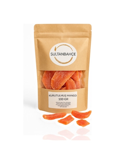 Kuru Meyve Mango 100 Gr Atıştırmalık Kuru Meyve Mango Dilimleri Vegan Diyet Destek Diğer