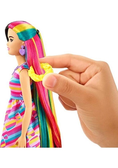 Barbie Tamamen Saç Bebek HCM90 Lisanslı Ürün