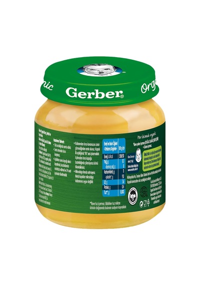 Organik Elma, Şeftali Ve Kayısı Püresi 6 X 125 Gram X 6