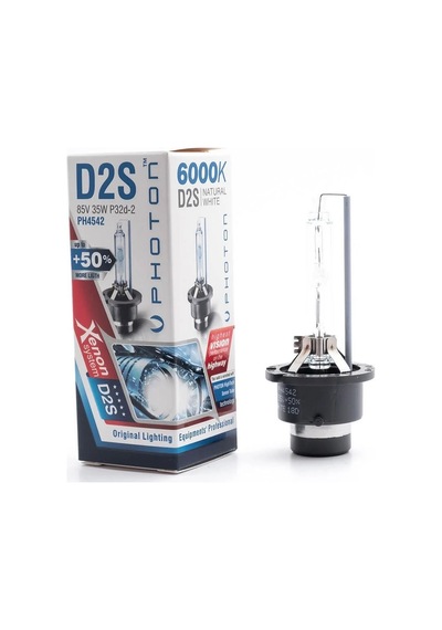 PHOTON D2S 6000K +%50 FAZLA IŞIK FAR AMPÜL TAKIMI (2 ADET)