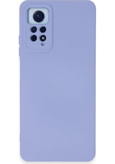 Cosmotex Newface Xiaomi Redmi Note 12 Pro 4g Kılıf Nano İçi Kadife Silikon - Lila