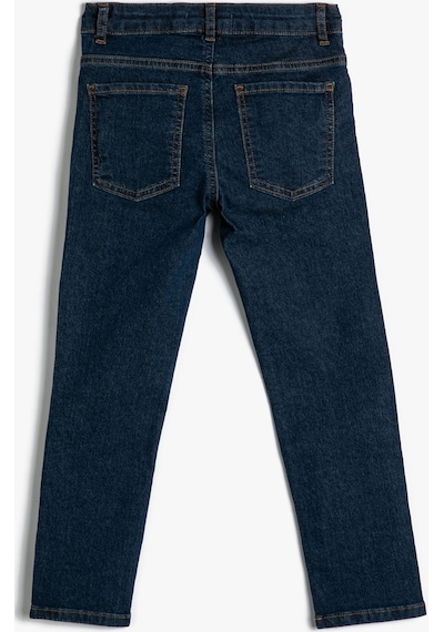 Koton Kot Pantolon Dar Paça Pamuklu - Skinny Jean Dark Indıgo 4skb40022td 4SKB40022TDDIN Koyu İndigo Koton Kot Pantolon Dar Paça Pamuklu - Skinny Jean Dark Indıgo 4skb40022td 4SKB40022TDDIN Koyu İndigo