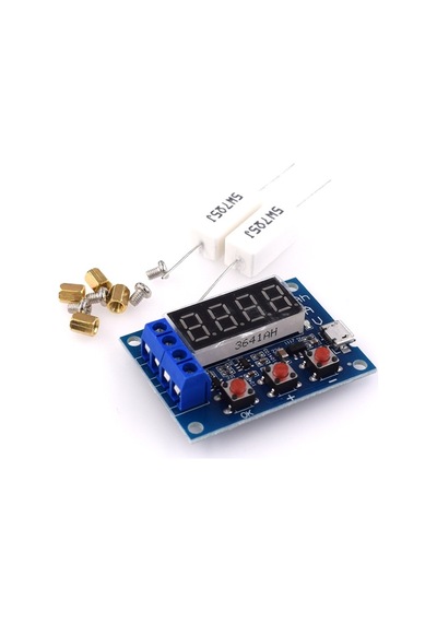 Hw-586 Zb2l3 Pil Test Cihazı Led Dijital Ekran 18650 Lityum Pil Güç Kaynağı Test Direnci Kurşun-asit Kapasitesi