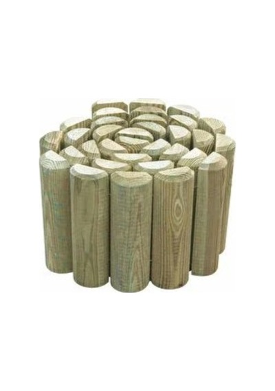 Ahşap Bahçe Bordürü Çiçek Çiti 25X180 Cm Ücretsiz Kargo