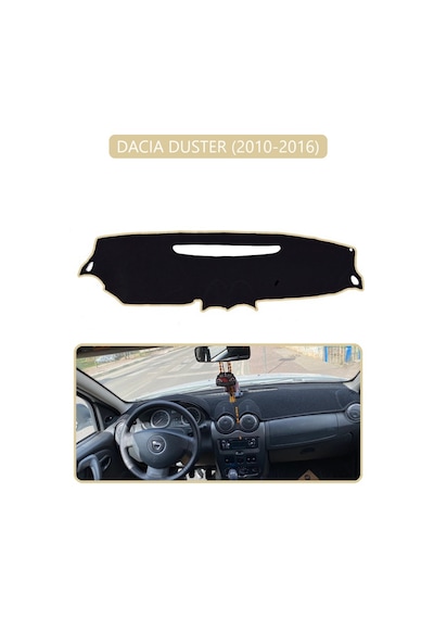 Dacıa Duster 2010-2016torpido Koruma Halısı Bej Kenar