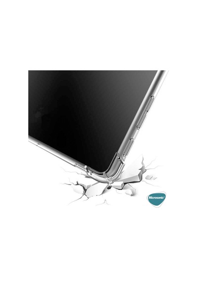 Microsonic Samsung Uyumlu Galaxy Tab S7 Plus T970 Kılıf Shock Absorbing
