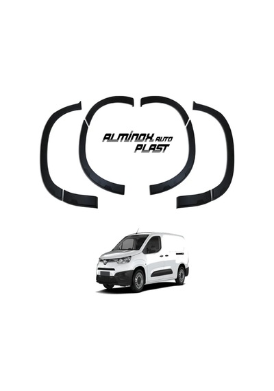 Toyota Proace City 2019 Ve Sonrası Çamurluk Dodik Set 8 Parça Abs