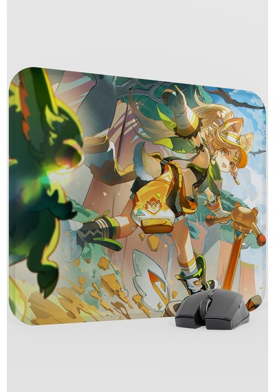 Kachina Genshin Impact Anime Oyuncu V1 - 48x40 Xl Gaming Mouse Pad Fare Altlığı