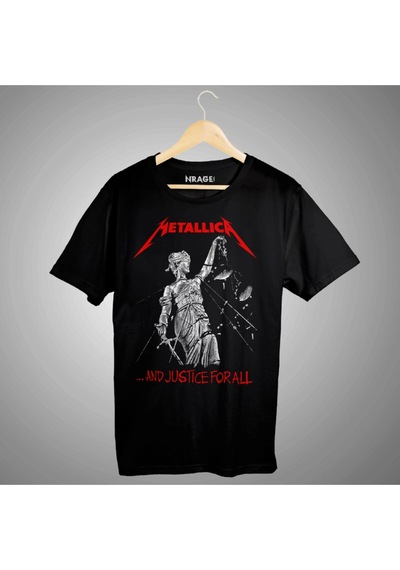Metallica And Justice For All Tişört Siyah