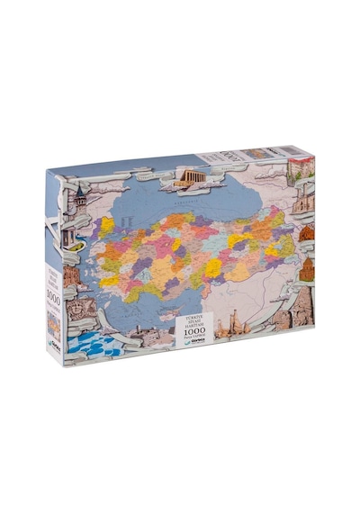Gürbüz Yayınları Türkiye Siyasi Puzzle 1000 Parça