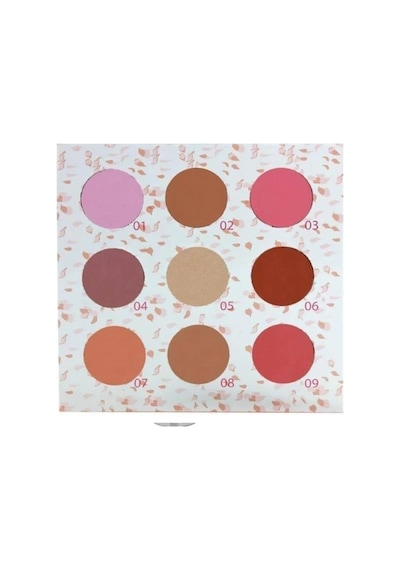 Cecile Rose Water Eyeshadow Palette Scarlet Rose Far Paleti