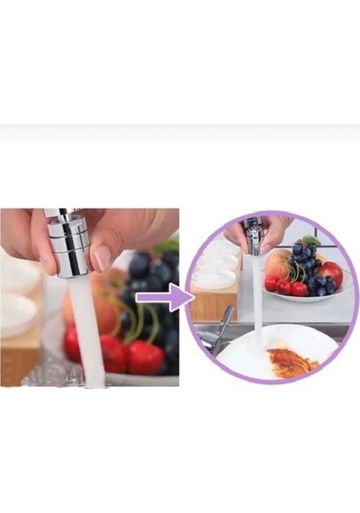 Eshome Oynar Başlıklı Lüx Mutfak Bataryası Musluğu Çeşmesi Beyaz