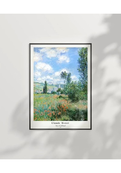 Çerçevesiz Poster Claude Monet Vétheuil