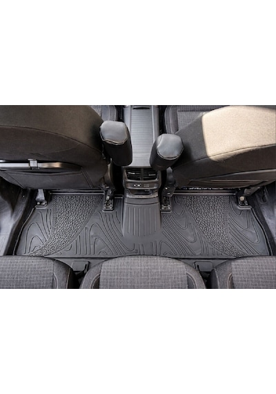 Rizline Premium Fiat Doblo 2023 Sonrası Havuzlu Paspas Katlanabilir Ön Yolcu Koltuğu