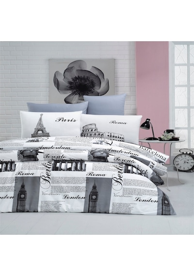 Komfort Home Çift Kişilik Ranforce Nevresim Takımı (City)