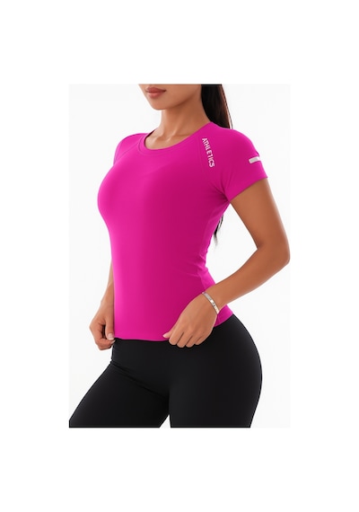 Ghassy Co. Kadın Nefes Alabilir Yüksek Esnek Kısa Kollu, Yoga Fitness Ve Koşu İçin Motivasyonel Tasarım Tişört Pudra Ghassy Co. Kadın Nefes Alabilir Yüksek Esnek Kısa Kollu, Yoga Fitness Ve Koşu İçin Motivasyonel Tasarım Tişört Pudra