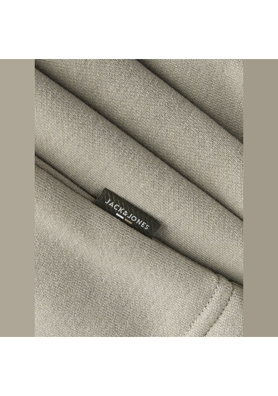 Jack & Jones Erkek Gögüs Baskili Regular Fit Kapüsonlu Yaka Sweatshirt - Kyle - 12298468 Çok Renkli