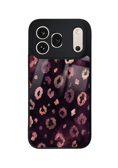 Honor 600 Pro 5g Kılıf Kamera Korumalı Desenli Zore Lusi Kapak - Pembe Leopar -