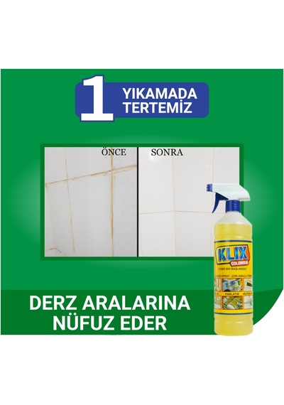 Klix Colombia Çok Amaçlı Temizleyici 1  Kg.