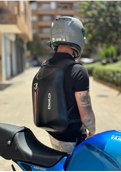 Bela Road Runner 2.0 Suya Dayanıklı Motosiklet Sırt Çantası Siyah
