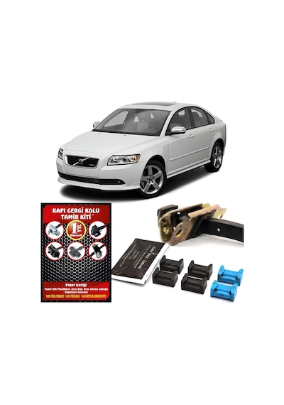 Barrer Volvo S40 II Kapı Gergi (Limitör) Tamir Kiti 2004-2012
