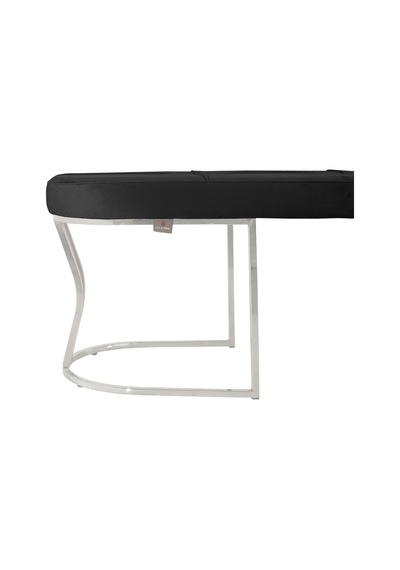 Viego Silver Collection- Antrasit Kapitoneli Chester Model Puf & Bench & Koltuk & Uzun Makyaj Puff & Yatak Ucu
