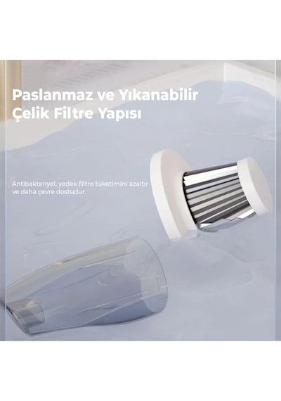 Mega Oto Market Şarjlı Çok Fonksiyonlu Oto El Süpürgesi Ve Taşınabilir Lastik Hava Kompresörü Pompası