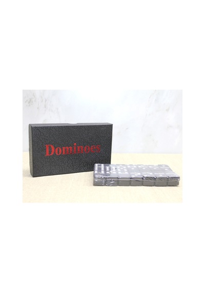 10 Adet Domino Oyunu Plastik Kutulu Oyun Seti 11 X 8 Cm, Domino Set, Domino Game