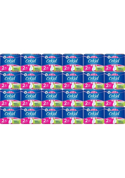 Orkid Ultra Extra Koruma Hijyenik Ped Uzun 24 x 7'li