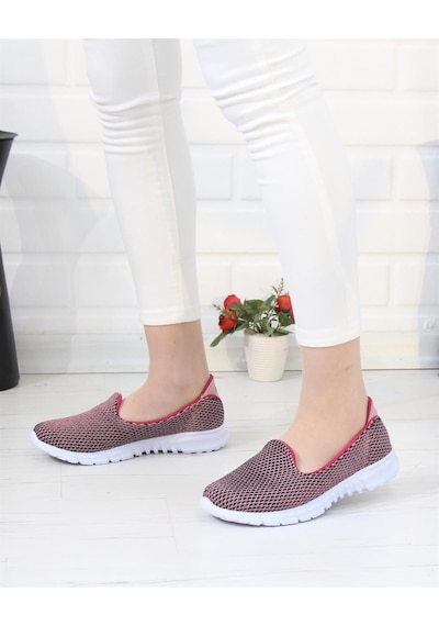 Nesil Shoes Dvm 901 Pudra Anatomik Esnek Kadın Yürüyüş Ayakkabısı-pudra Pudra