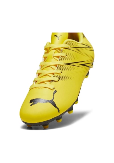 Puma Attacanto Fg/ag Erkek Krampon Çim Halı Saha Uyumlu Siyah Futbol Ayakkabısı Sarı