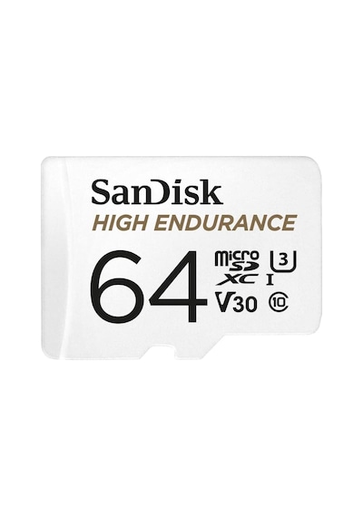 SanDisk High Endurance 64GB microSDXC 100/40MB/s C10V30 Hafıza Kartı