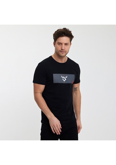 Twobull DENVER Erkek  Siyah Tişört