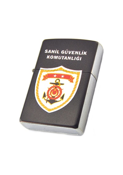 Sahil Güvelik Komutanlığı Baskılı Çakmak Koyu Renk
