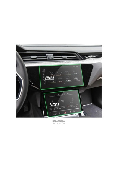 Audi Q7 2025 Navigasyon,multimedya Ve Alt Kontrol Paneli Uyumlu Nano Ekran Koruyucu