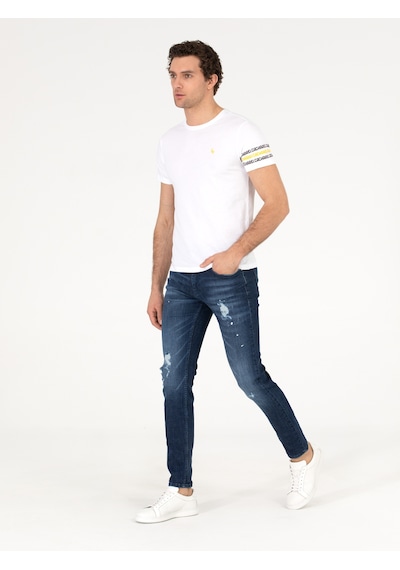 Cacharel Erkek Koyu Mavi Pantolon Jean 50268163-dn0023 Denim