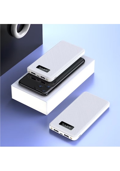 Kendinden Kablolu 10.000 Mah Powerbank Çok Renkli