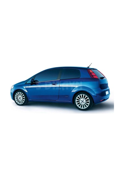 S-Dizayn  Fiat Grande Punto Krom Cam Çıtası 2 Prç 2006 Üzeri