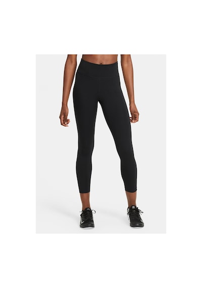 Nike Siyah Kadın Tayt Dd0249-010 Nk One Df Mr 7/8 Tgt Siyah - Gri - Gümüş