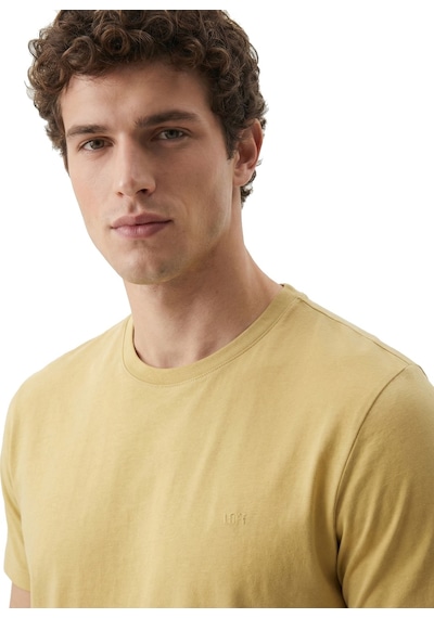 LOFT Regular Fit Erkek Tshirt K.kol Lf2042275 Q1.v1 Sarı