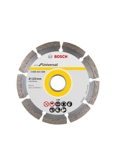 Bosch Eco For Universal 125 mm Elmas Kesici Diskler - 2608615028