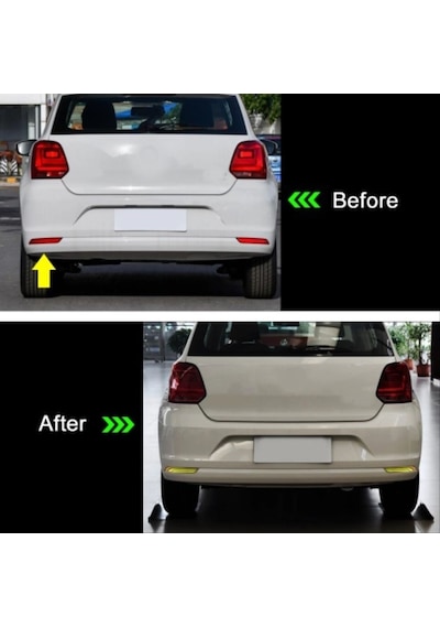 Autogp Vw Polo Arka Sis Lambası Ledli 2014 / 2018 Cmvpo14asl2