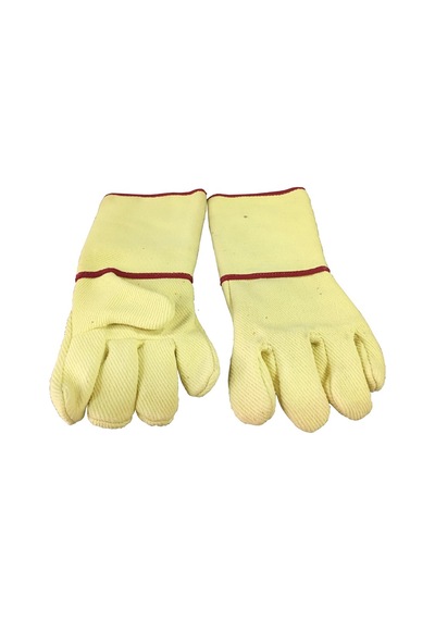 Isıya Dayanıklı Kevlar Eldiven 40 Cm Sarı