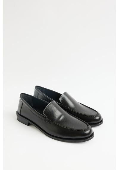 Lutvelizade Loafer 2602 Loafer 2602 Siyah Kadın Loafer