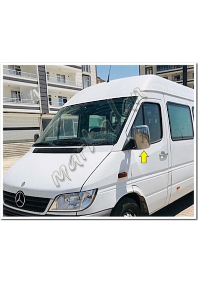 Woc Chrome Mercedes Sprinter Krom Ayna Kapağı 2000-2006 2 Parça A