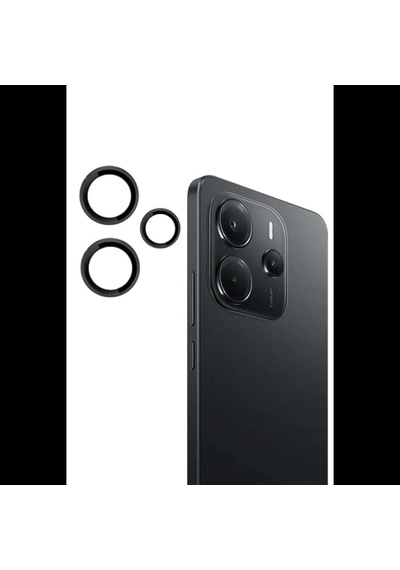 Redmi Note 14 4g Pvd Metal Kamera Lens - Siyah Diğer