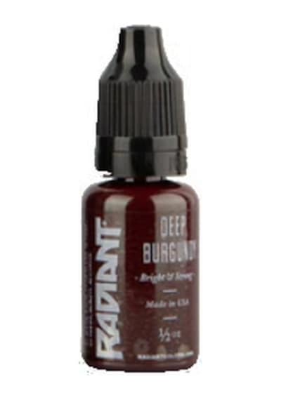 Deep Burgundy - Radiant Tattoo Dövme Boyası - 0,5oz/15ml