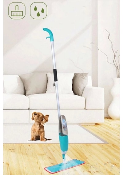 Mikrafiber Spray Mop Hazneli Ve Pratik Temizlik Mopu Renkli