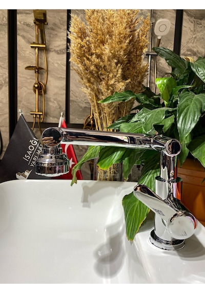 İsaoğlu Yapı Lavabo Bataryası Fonksiyonel Banyo Musluk 360 Derece Hareketli Robotik Batarya Diğer